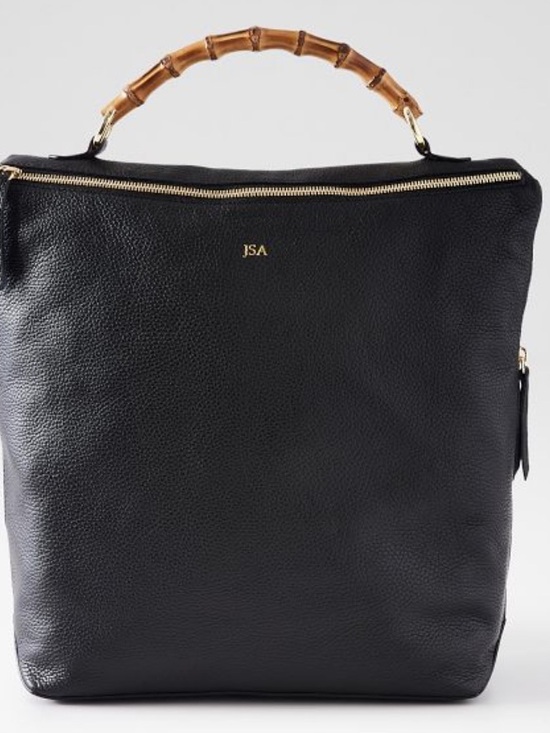 Mark & Graham Handbags - NWOT Bamboo  ELISABETTA ITALIAN LEATHER BACKPACK
